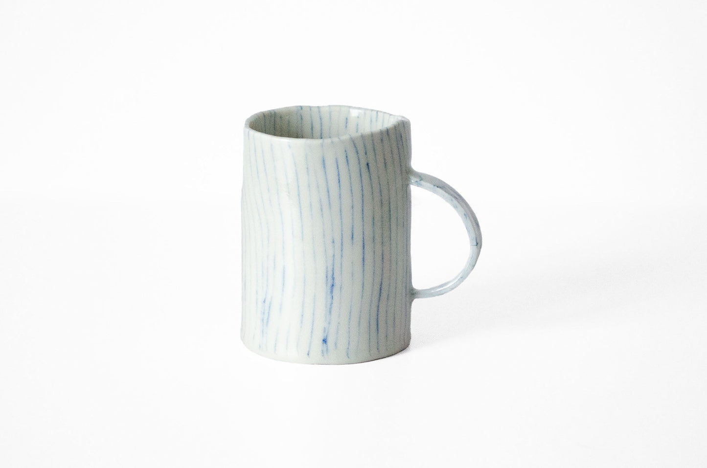 Nerikomi "Stump" Mug Mug Saori M Stoneware