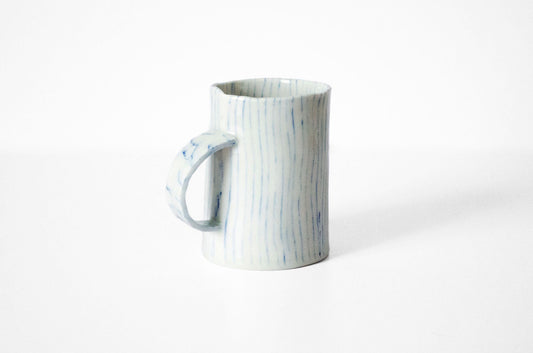 Nerikomi "Stump" Mug Mug Saori M Stoneware