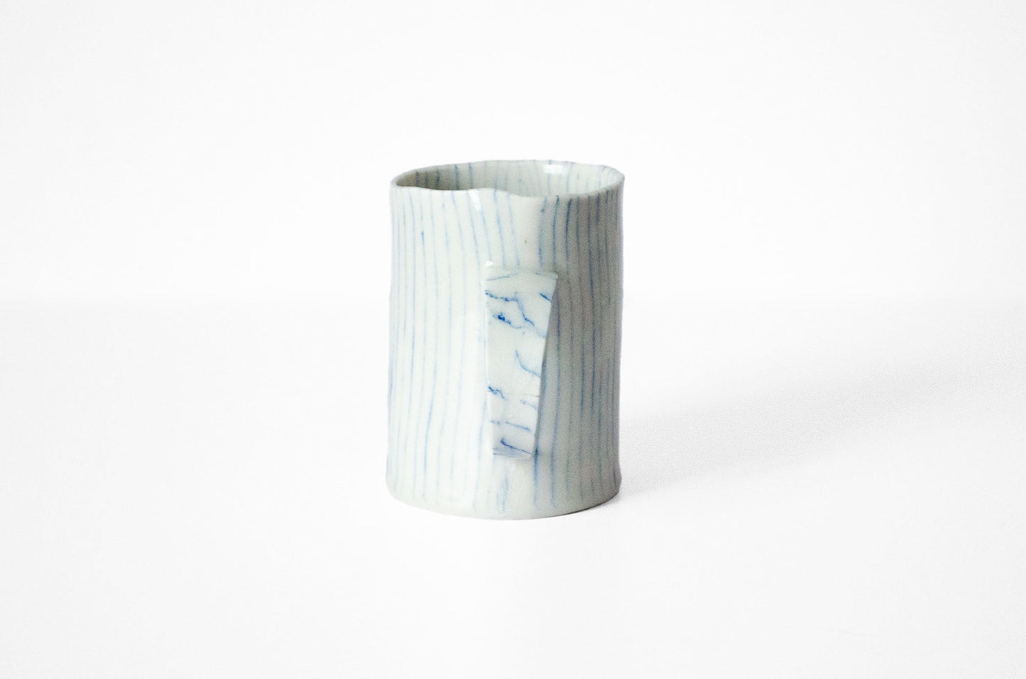 Nerikomi "Stump" Mug Mug Saori M Stoneware