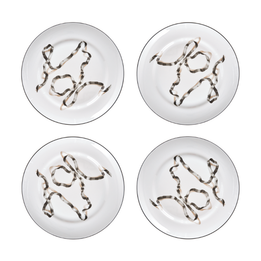 Ribbon Dinner Plates