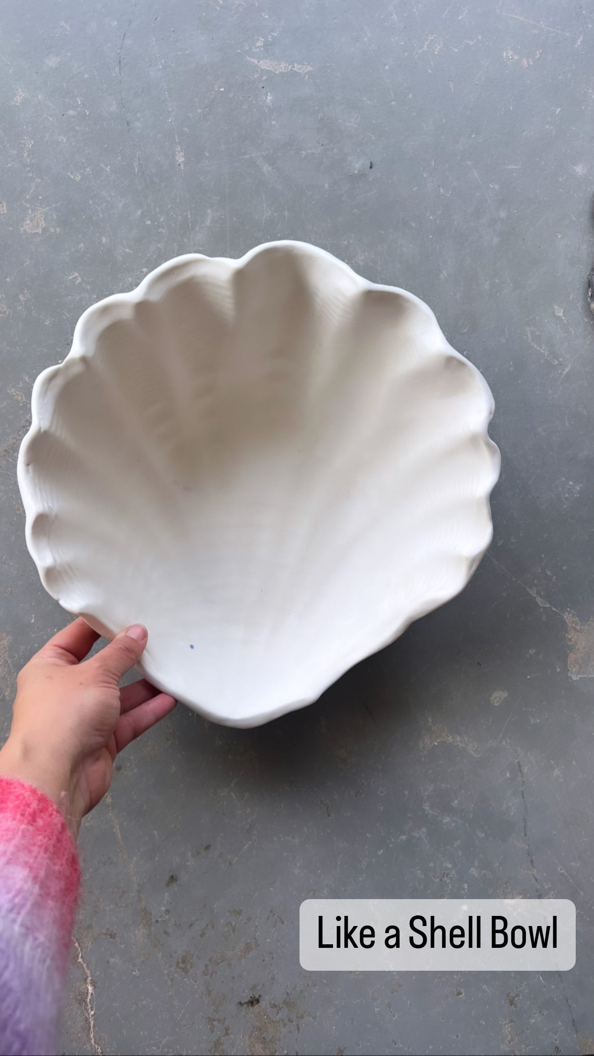 Shell Serving Bowl | Made-to-Order Stoneware Bowl Beau Rush Ceramics