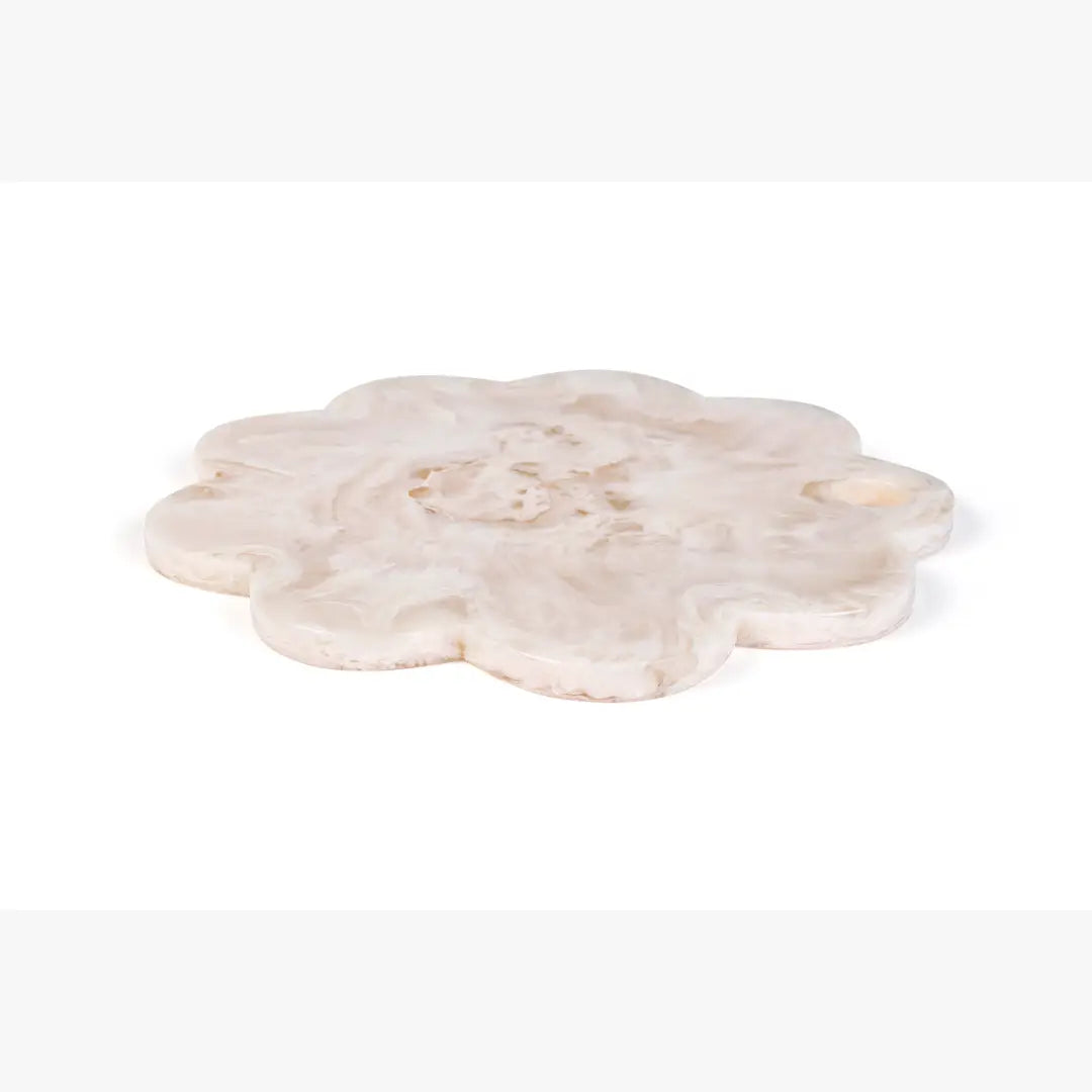 Scallop Resin Cheese Charcuterie Board | Vanilla Kitchen essential Casa Amarosa