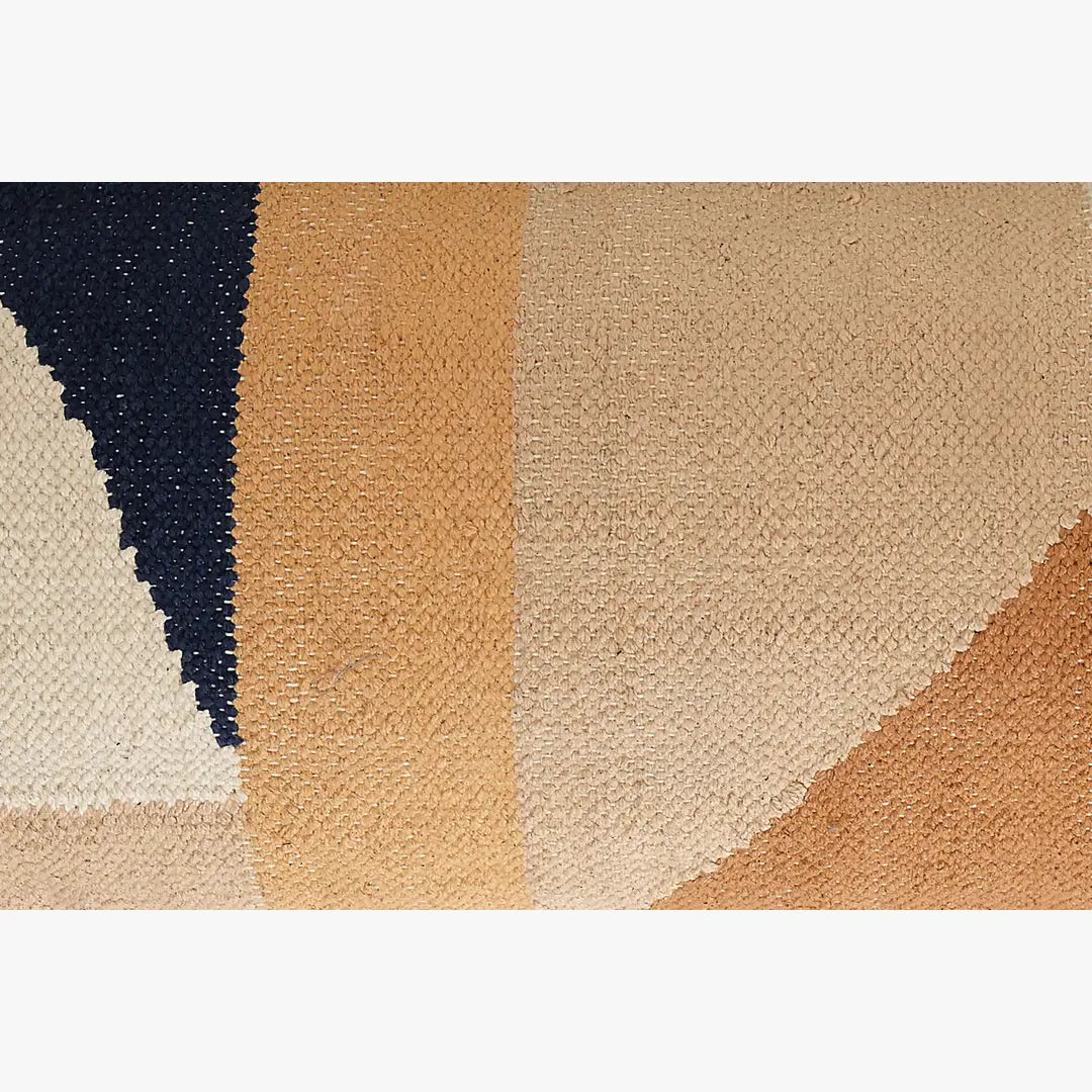 Handmade Geo Shapes Lumbar Pillow | Earth Casa Amarosa