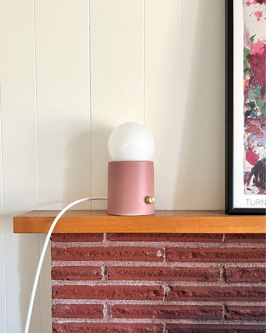 Mini Pillar Lamp | Made to Order