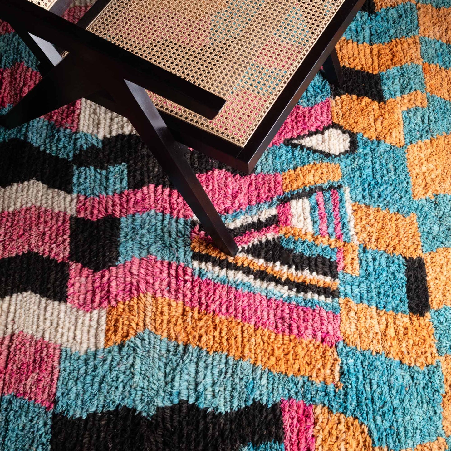 Rahma | Vintage Boujad Rug boujad rug Benisouk