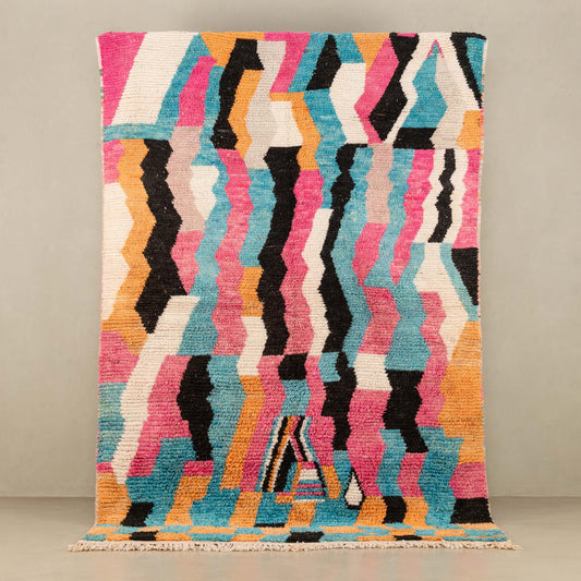 Rahma | Vintage Boujad Rug boujad rug Benisouk