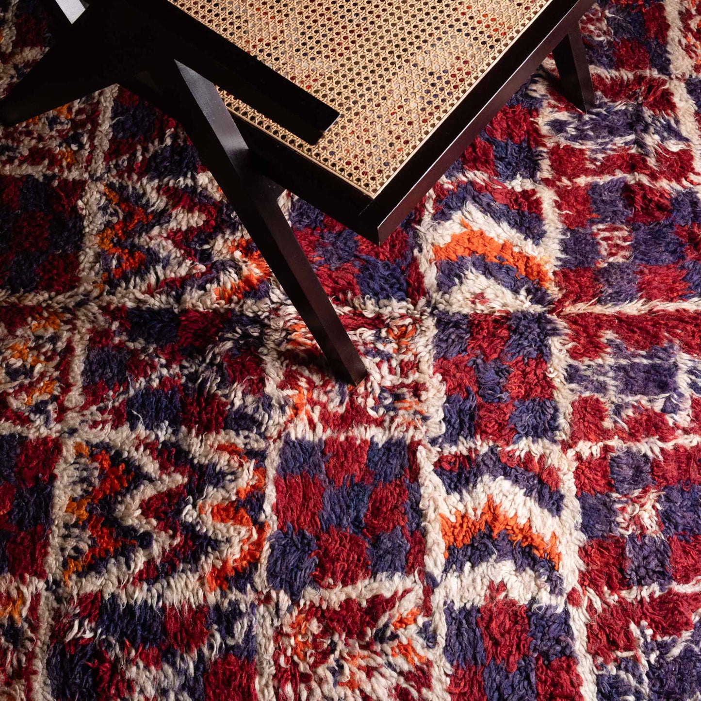 Oussaid - vintage boujad rug boujad rug Benisouk