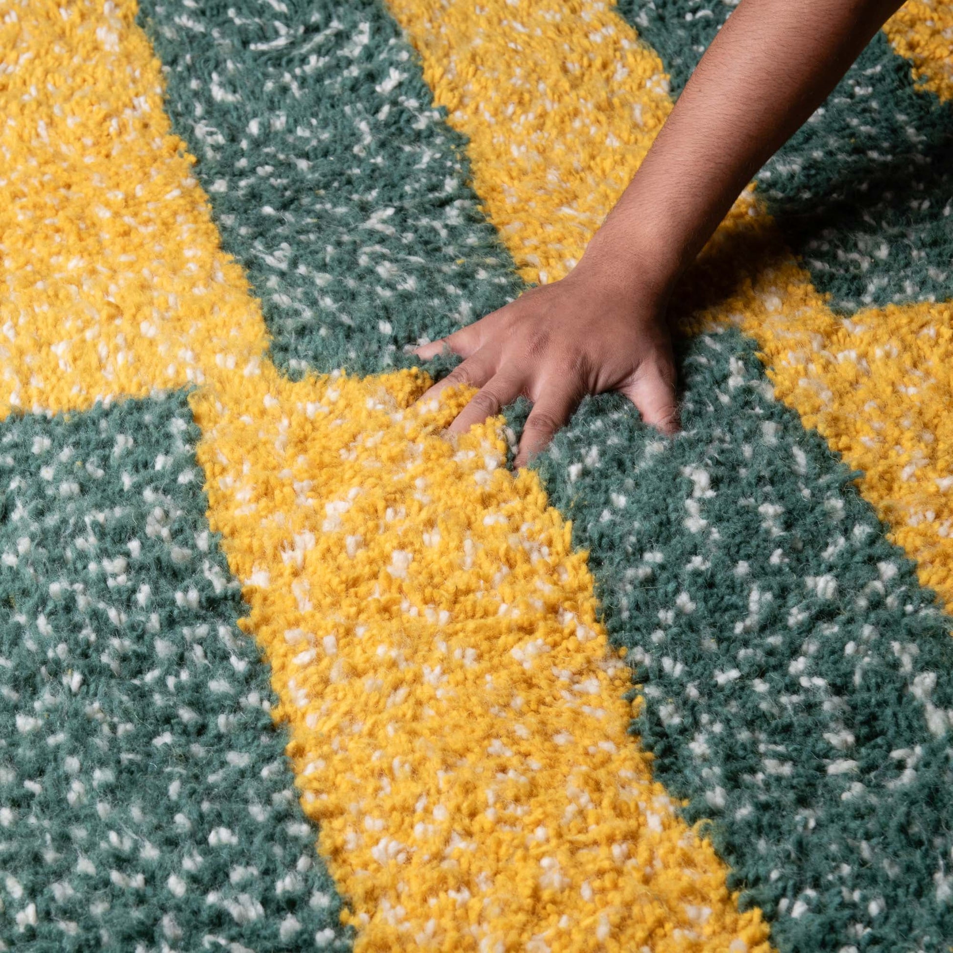 Chama | Shag Moroccan rug beni ourain rug Benisouk