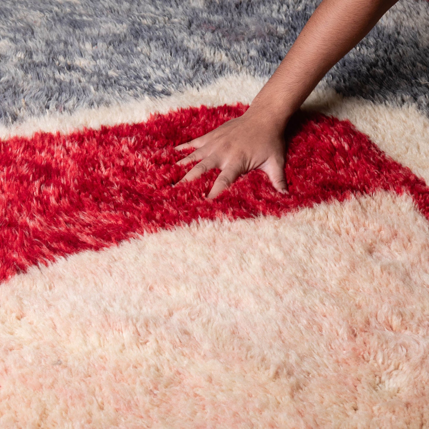 Oumniya | Shag Moroccan Rug beni ourain rug Benisouk
