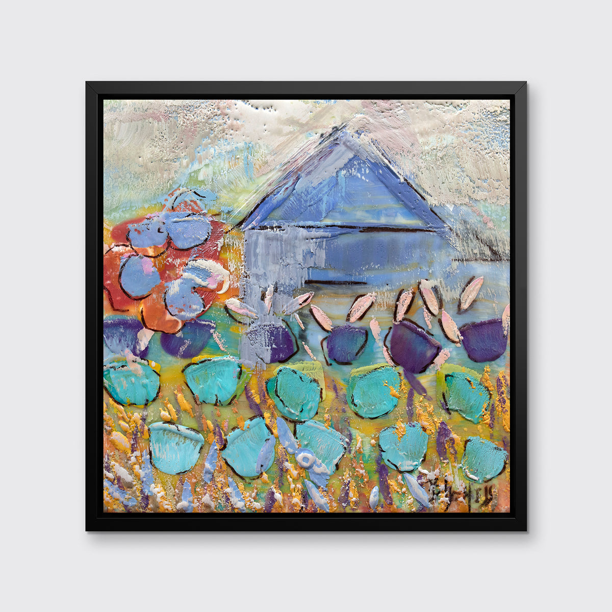 Blueberry Farm | Open Edition Canvas Print Print Sorelle Gallery Fine Art