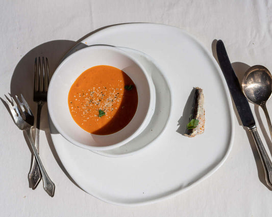 4 Piece Ripple Dinner Setting Set Haand