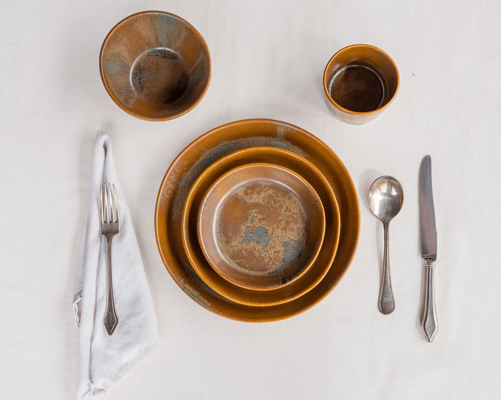 5 Piece Skali Coupe Dinner Setting Set Haand