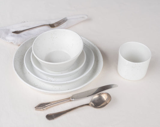 5 Piece Skali Coupe Dinner Setting Set Haand