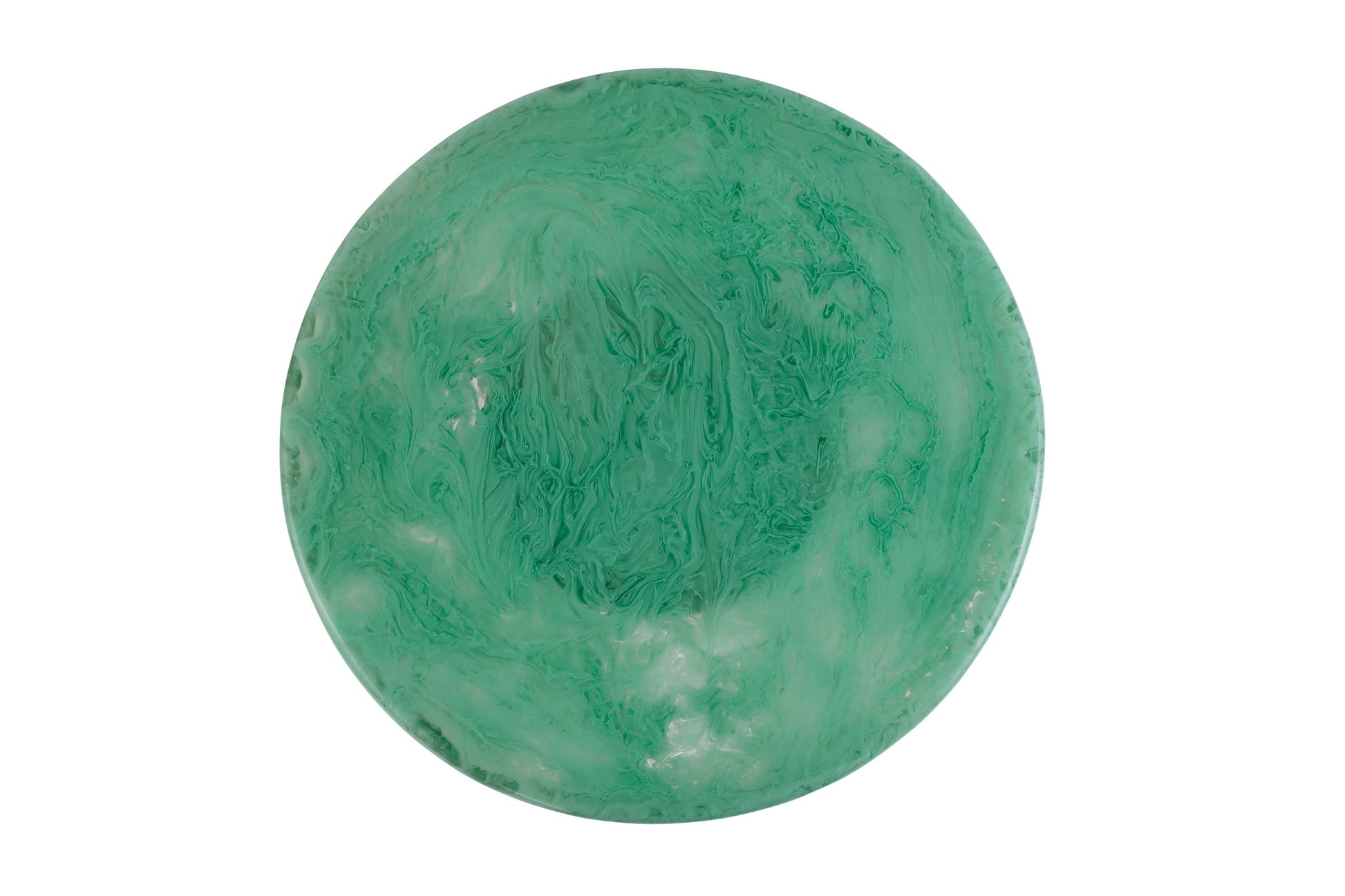 Scallop Resin Cake Stand | Green Cake stand Casa Amarosa