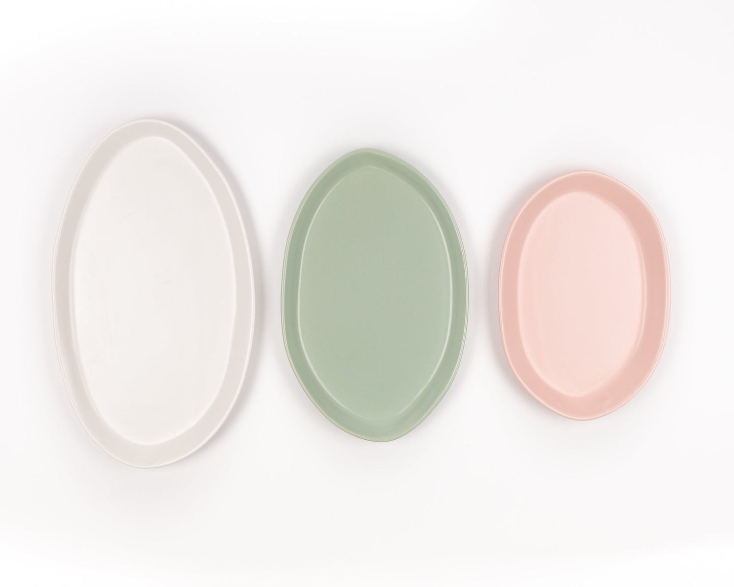 3 Piece Serving Platter Set Set Haand San Tropez