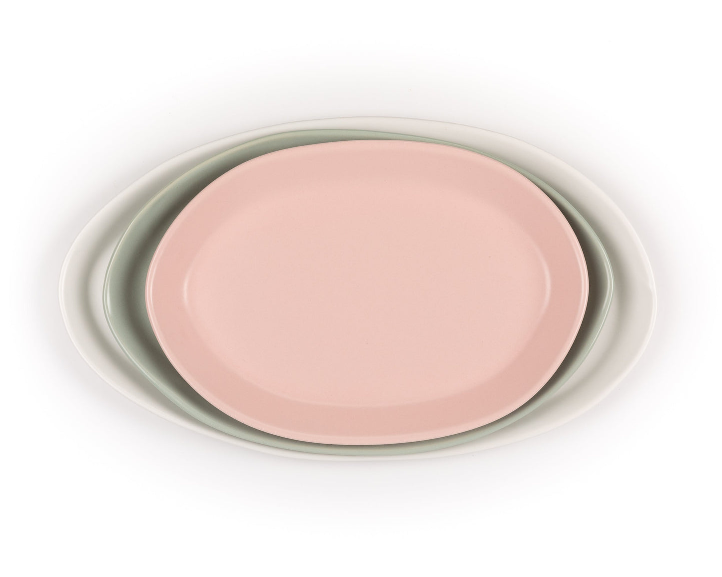 3 Piece Serving Platter Set Set Haand