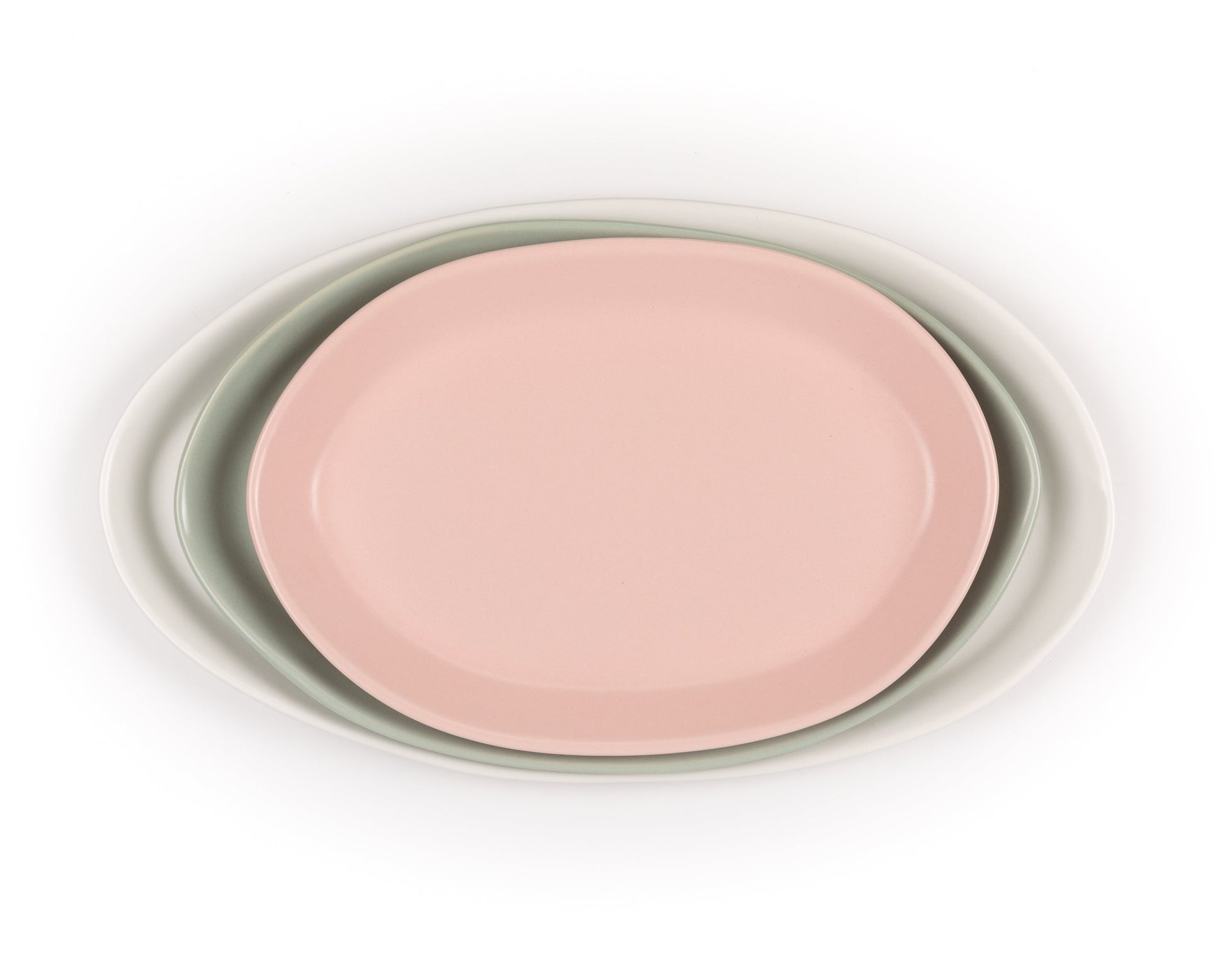 3 Piece Serving Platter Set Set Haand