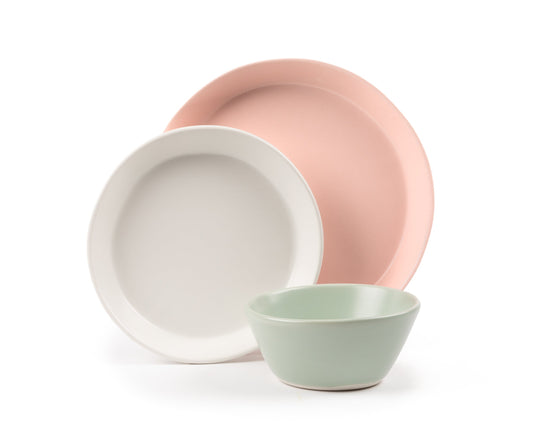 3 Piece Skali Coupe Dinner Setting Set Haand San Tropez