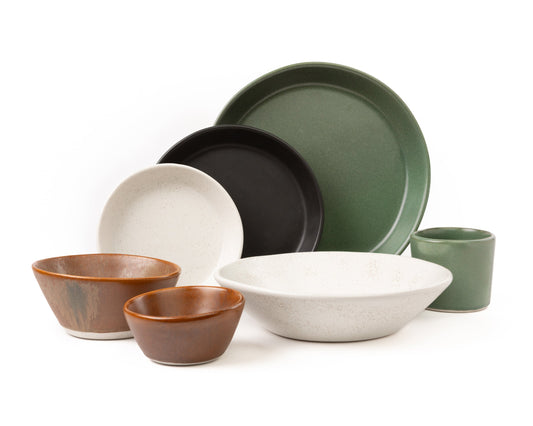 7 Piece Skali Coupe Dinner Setting Set Haand Piedmont