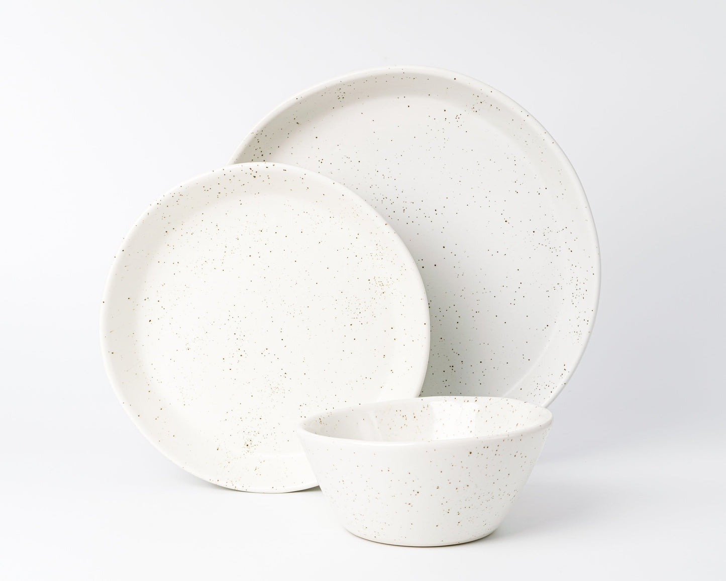 3 Piece Skali Coupe Dinner Setting Set Haand Birch