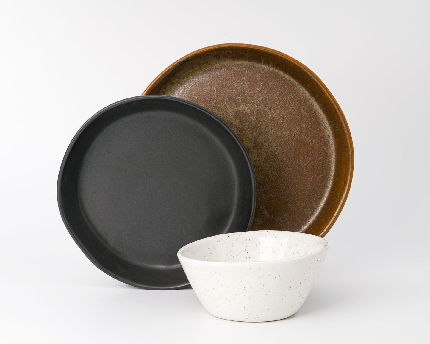 3 Piece Skali Coupe Dinner Setting Set Haand Piedmont