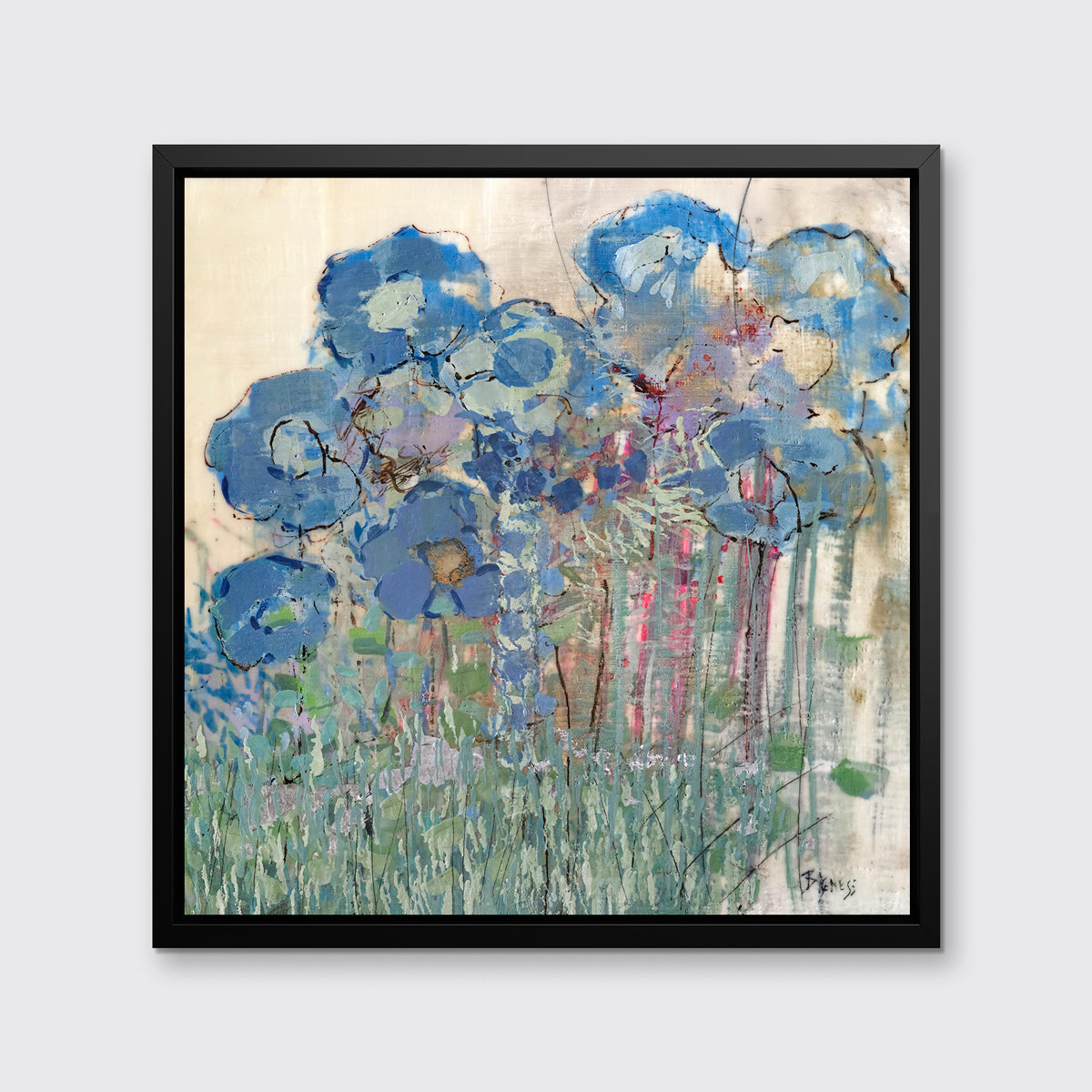 Hydrangea Blues | Open Edition Canvas Print Print Sorelle Gallery Fine Art