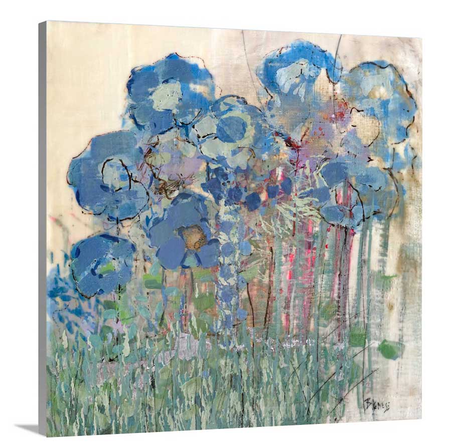 Hydrangea Blues | Open Edition Canvas Print Print Sorelle Gallery Fine Art