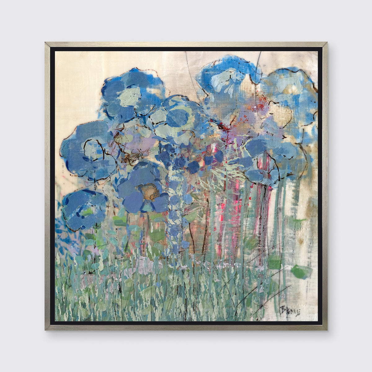 Hydrangea Blues | Open Edition Canvas Print Print Sorelle Gallery Fine Art