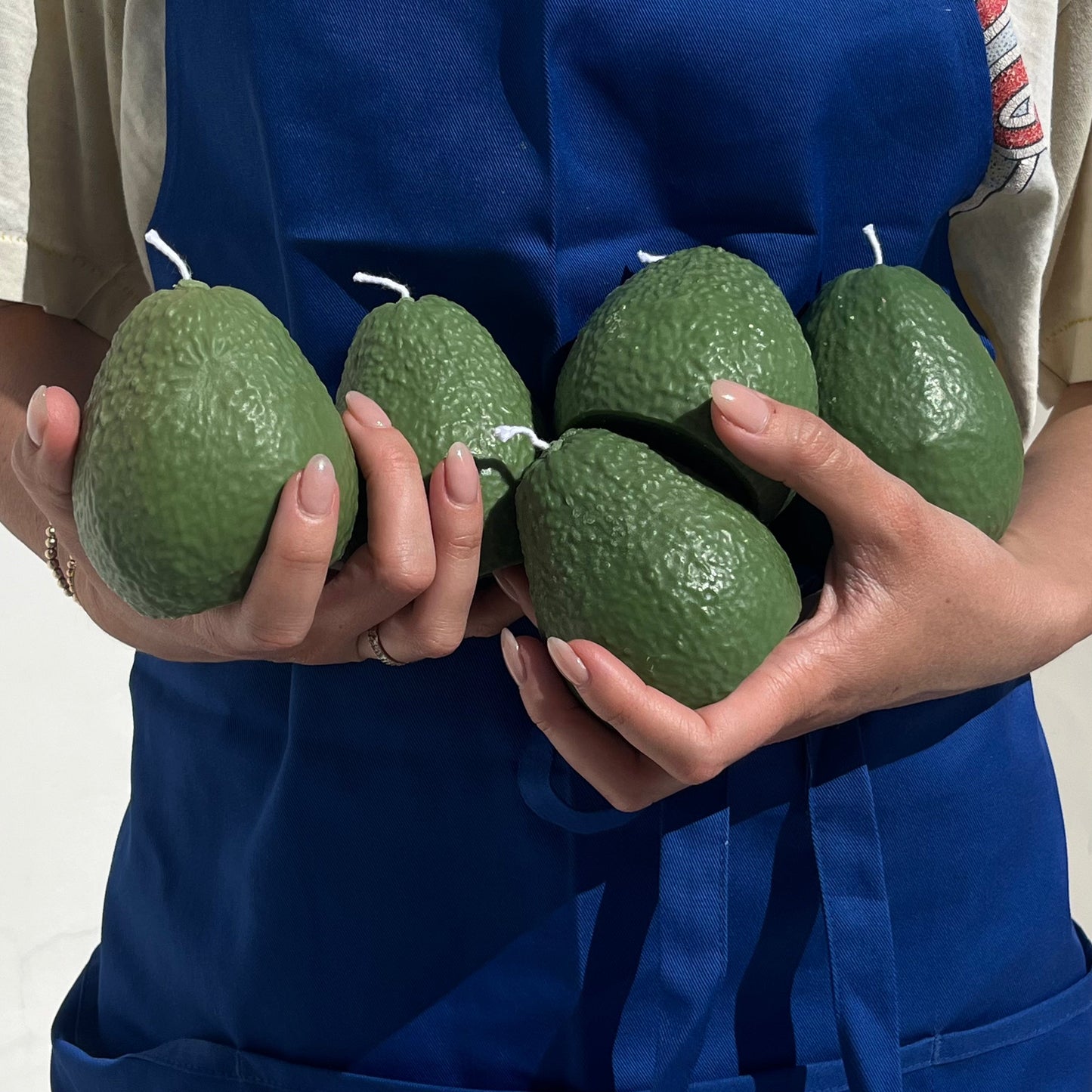 Large Avocado Candle | Soy Wax Farmers Markets Scandles