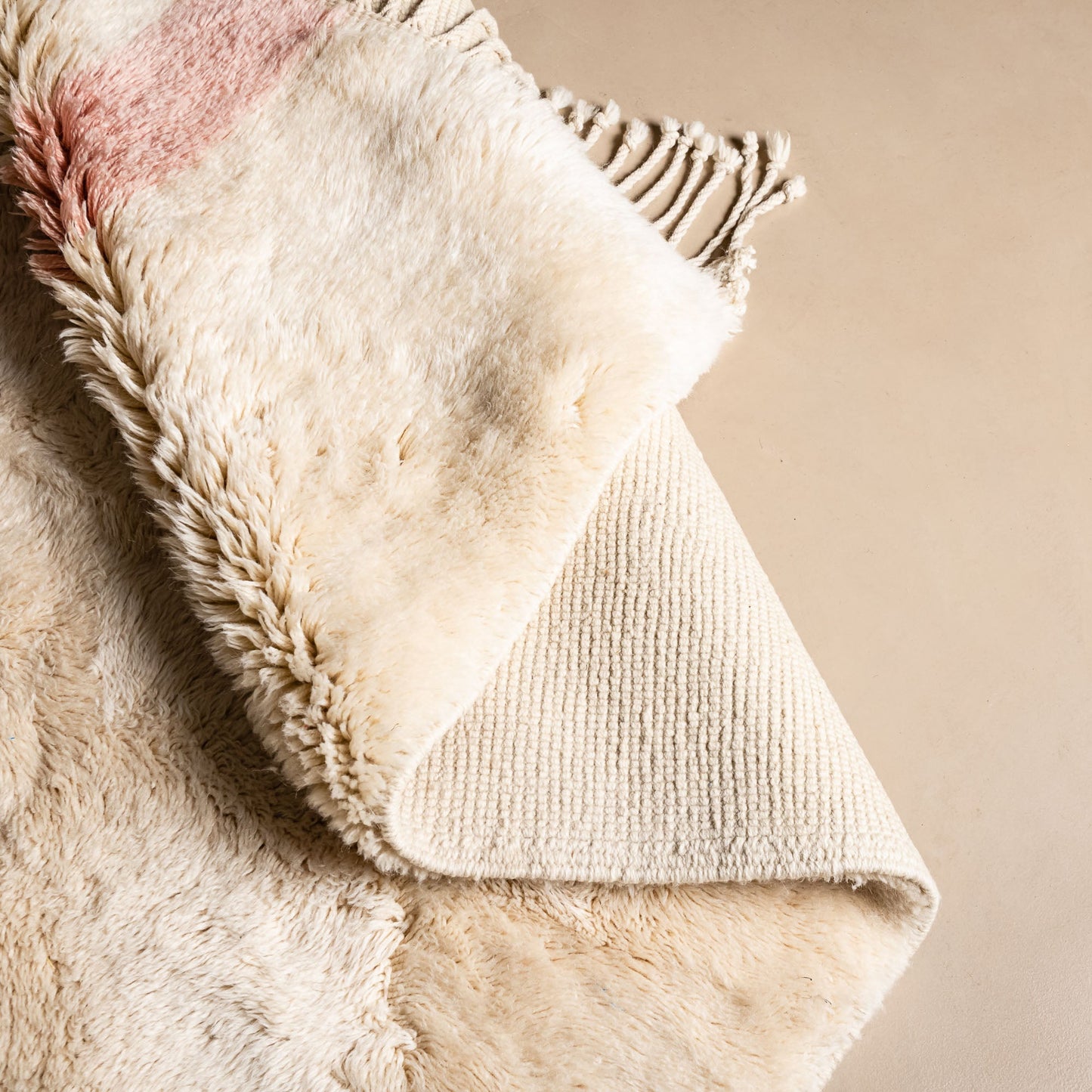 Soft Echoes - Luxury Shag Moroccan Rug mrirt rug Benisouk