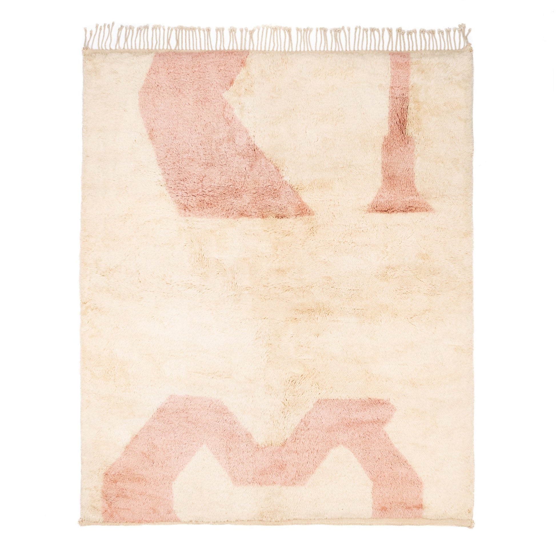 Soft Echoes - Luxury Shag Moroccan Rug mrirt rug Benisouk