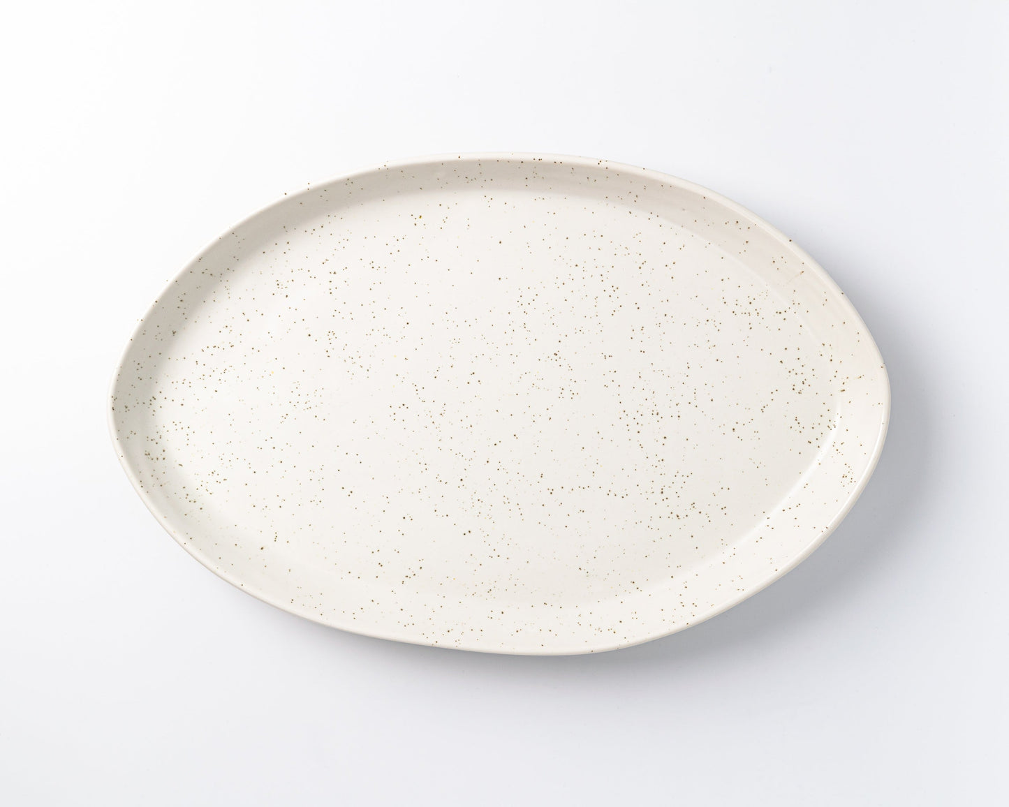 Porcelain Oval Platter Serving Haand Birch