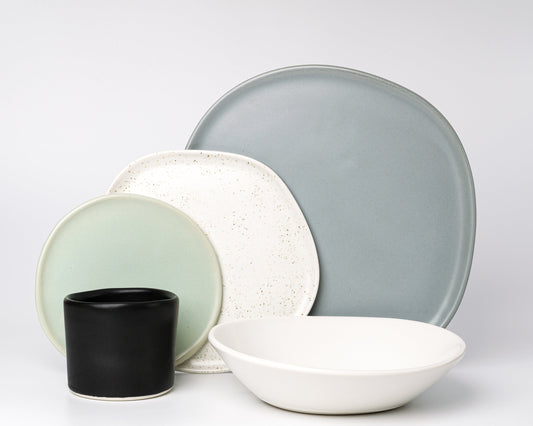 5 Piece Ripple Dinner Setting Set Haand Oslo