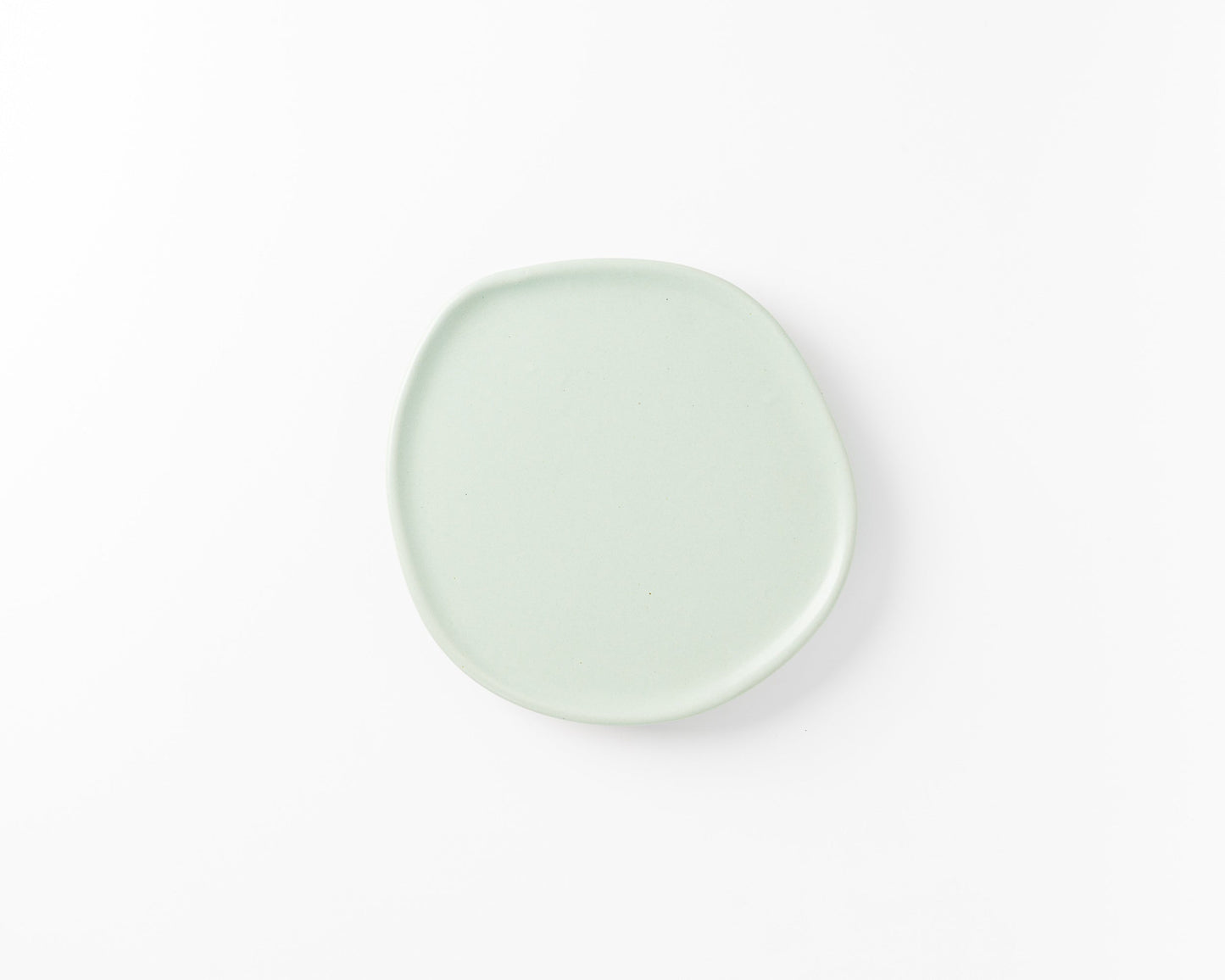 Ripple Salad Plate Plates Haand Celadon Individual
