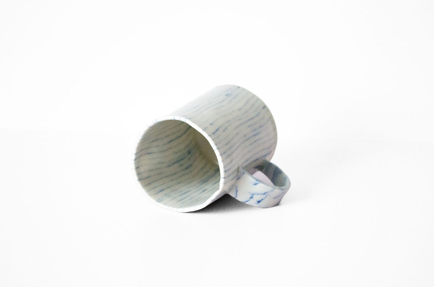 Nerikomi "Stump" Mug Mug Saori M Stoneware