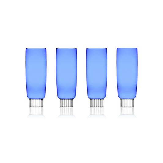 Curved Champagne Flutes