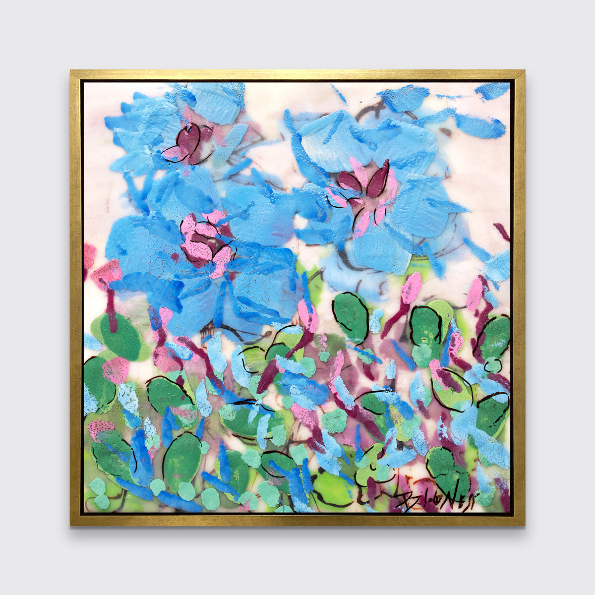 Three Posies I | Open Edition Canvas Print Print Sorelle Gallery Fine Art