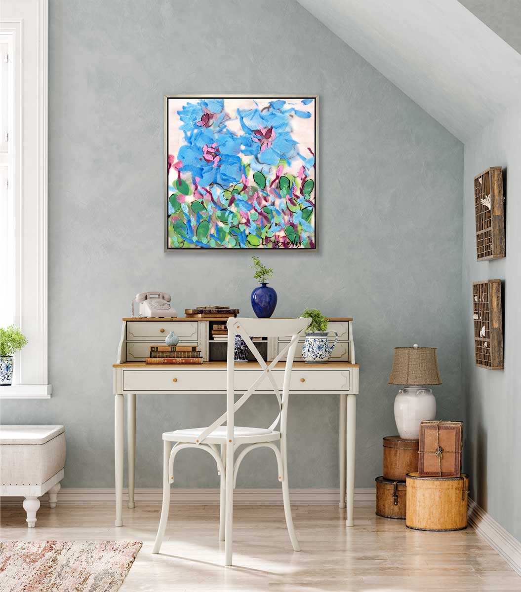 Three Posies I | Open Edition Canvas Print Print Sorelle Gallery Fine Art