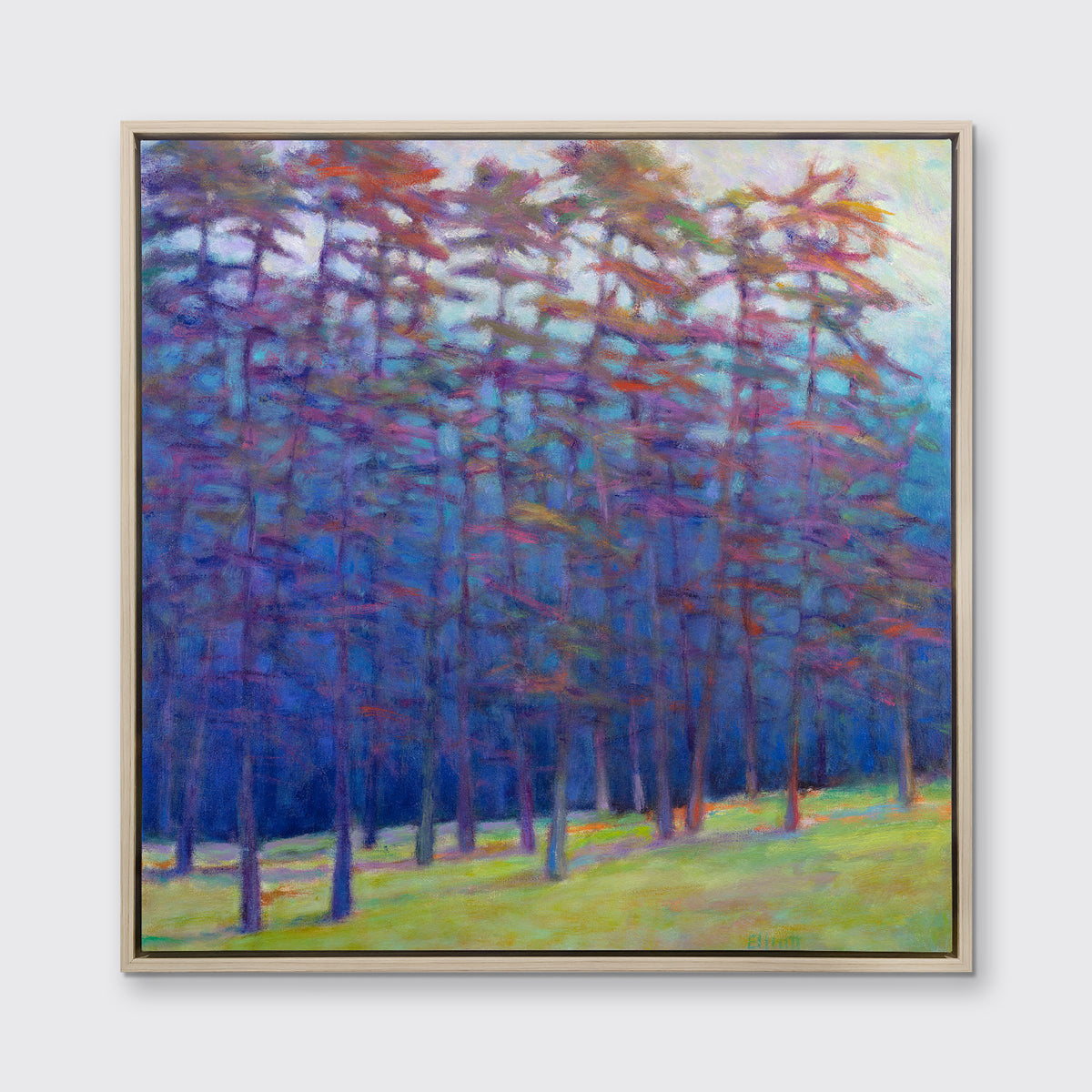 Warm Contrasts and Cool Blues | Limited Edition Canvas Art Print