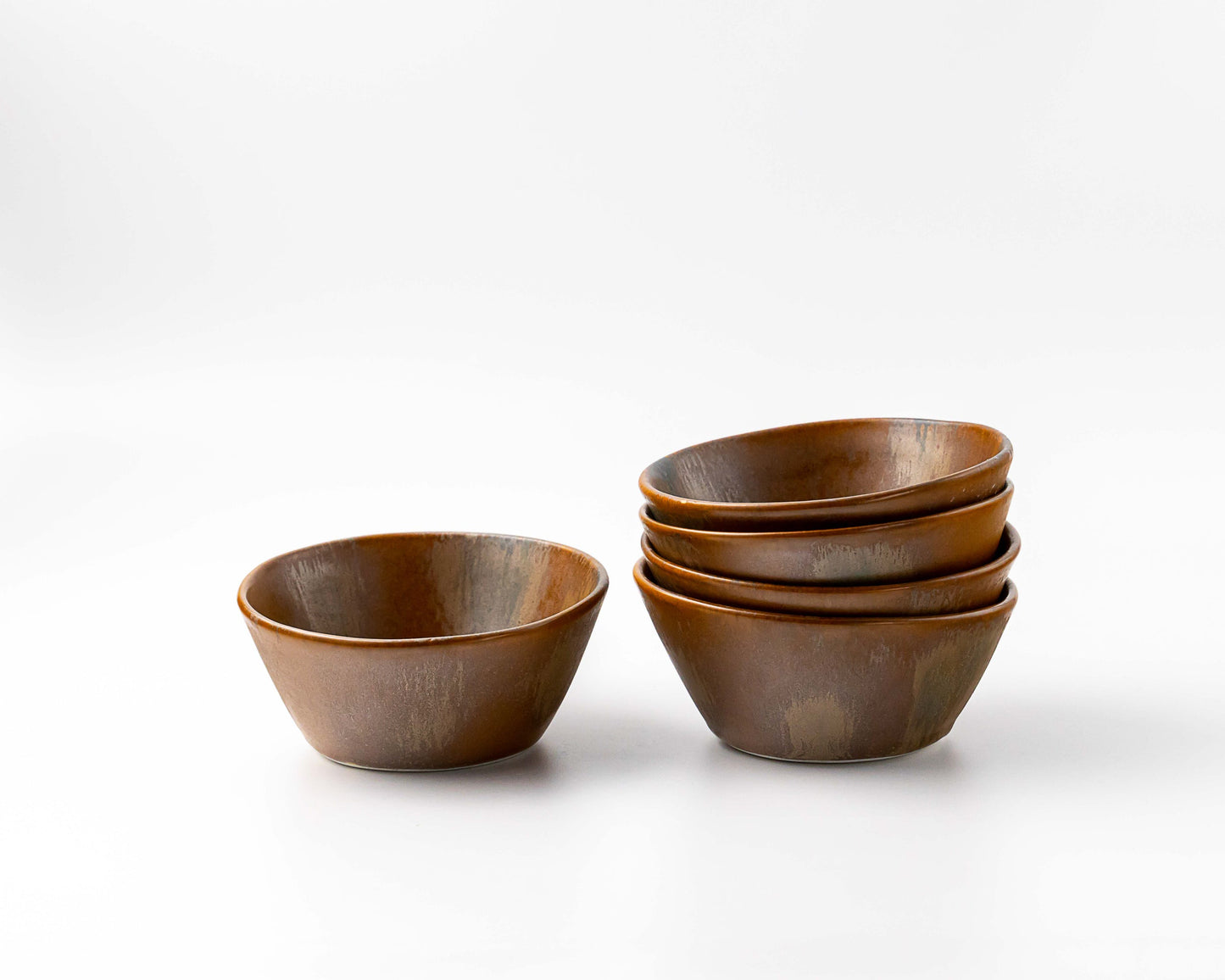 Breakfast Bowl Bowls Haand Burl Set of 4