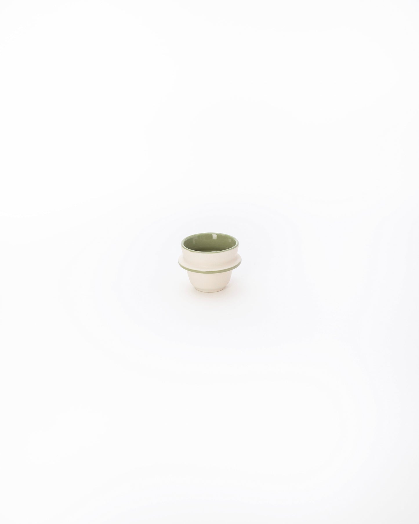 Orbit Espresso Cup, Sage Green - 90 ml (Set of 2) cups Casa Amarosa