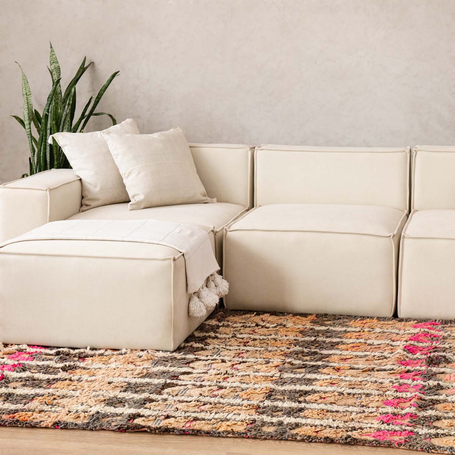 Bakezda - vintage boujad rug boujad rug Benisouk