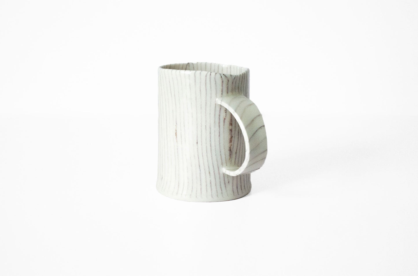 Nerikomi "Stump" Mug Mug Saori M Stoneware