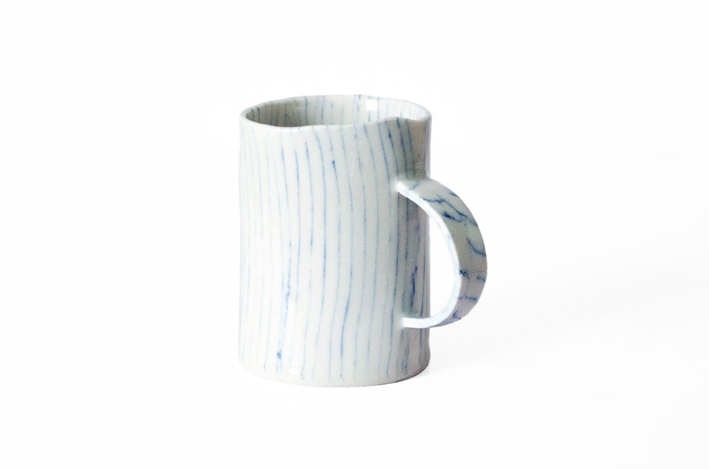 Nerikomi "Stump" Mug Mug Saori M Stoneware