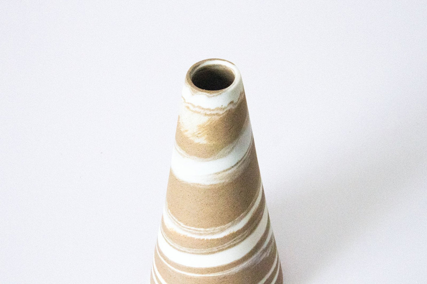 Conical Vase Ceramic Vase Saori M Stoneware