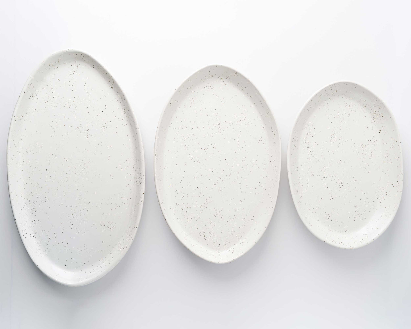 3 Piece Serving Platter Set Set Haand