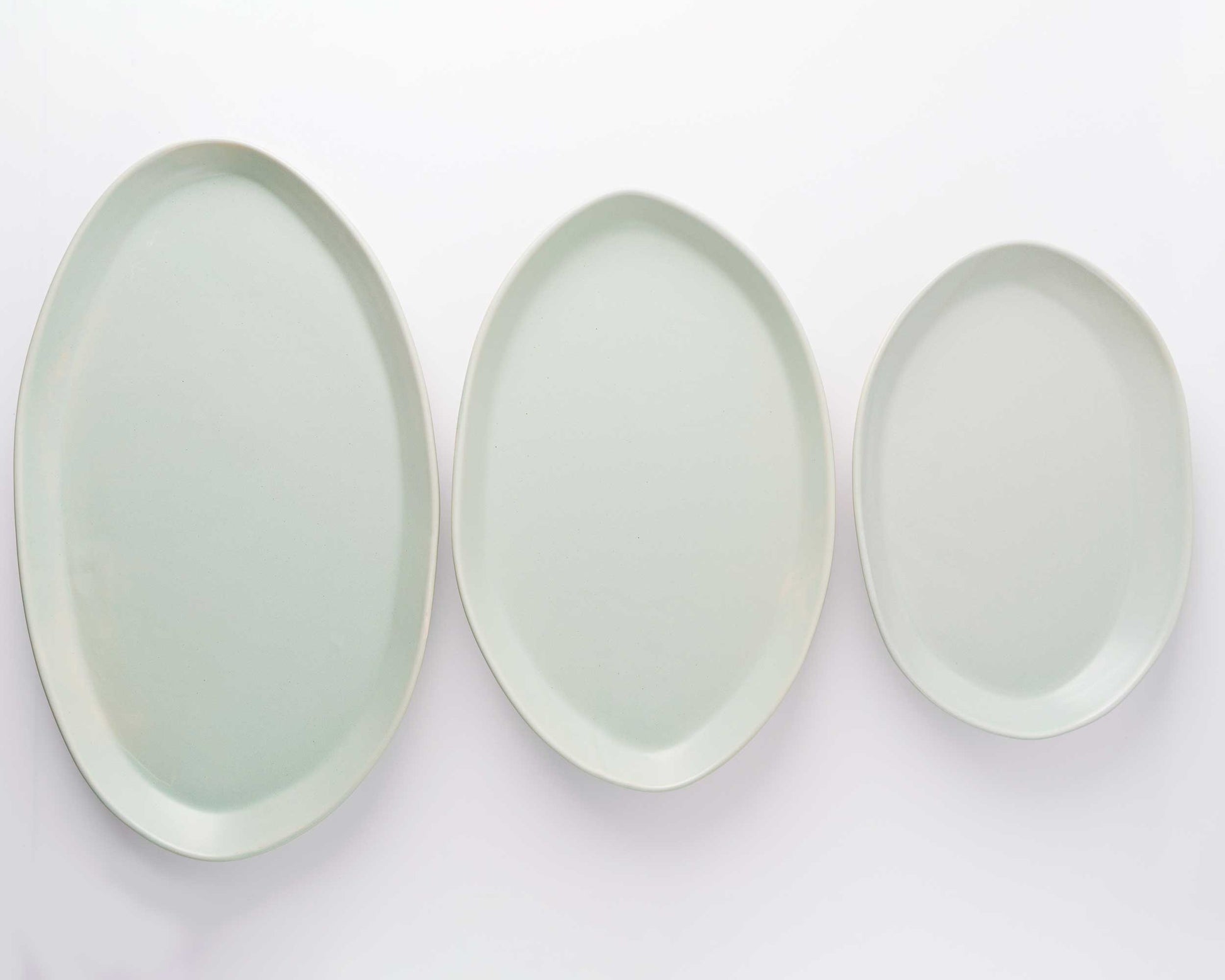 3 Piece Serving Platter Set Set Haand