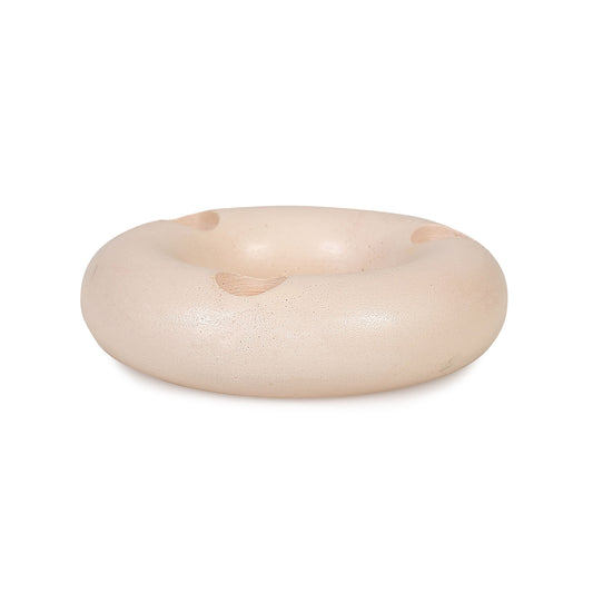 Nordic Donut Concrete Candle Holder | Set of 2 | Blush
