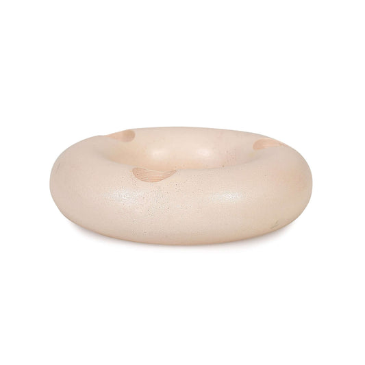 Nordic Donut Concrete Candle Holder | Set of 2 | Blush