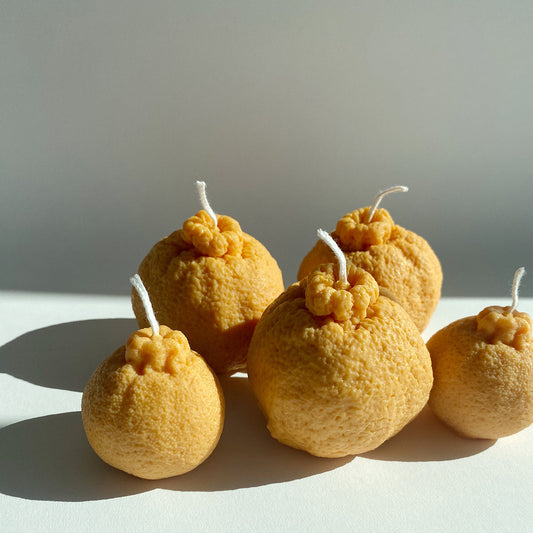 Orange Candle | Hand-Poured Soy Wax Farmers Markets Scandles